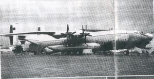 Ан-22 СССР-09303 в Кейфлавике